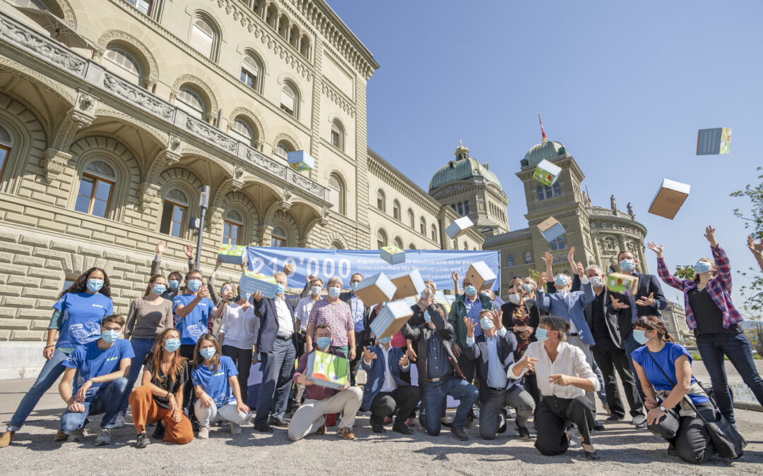 Einreichung der Doppelinitiative